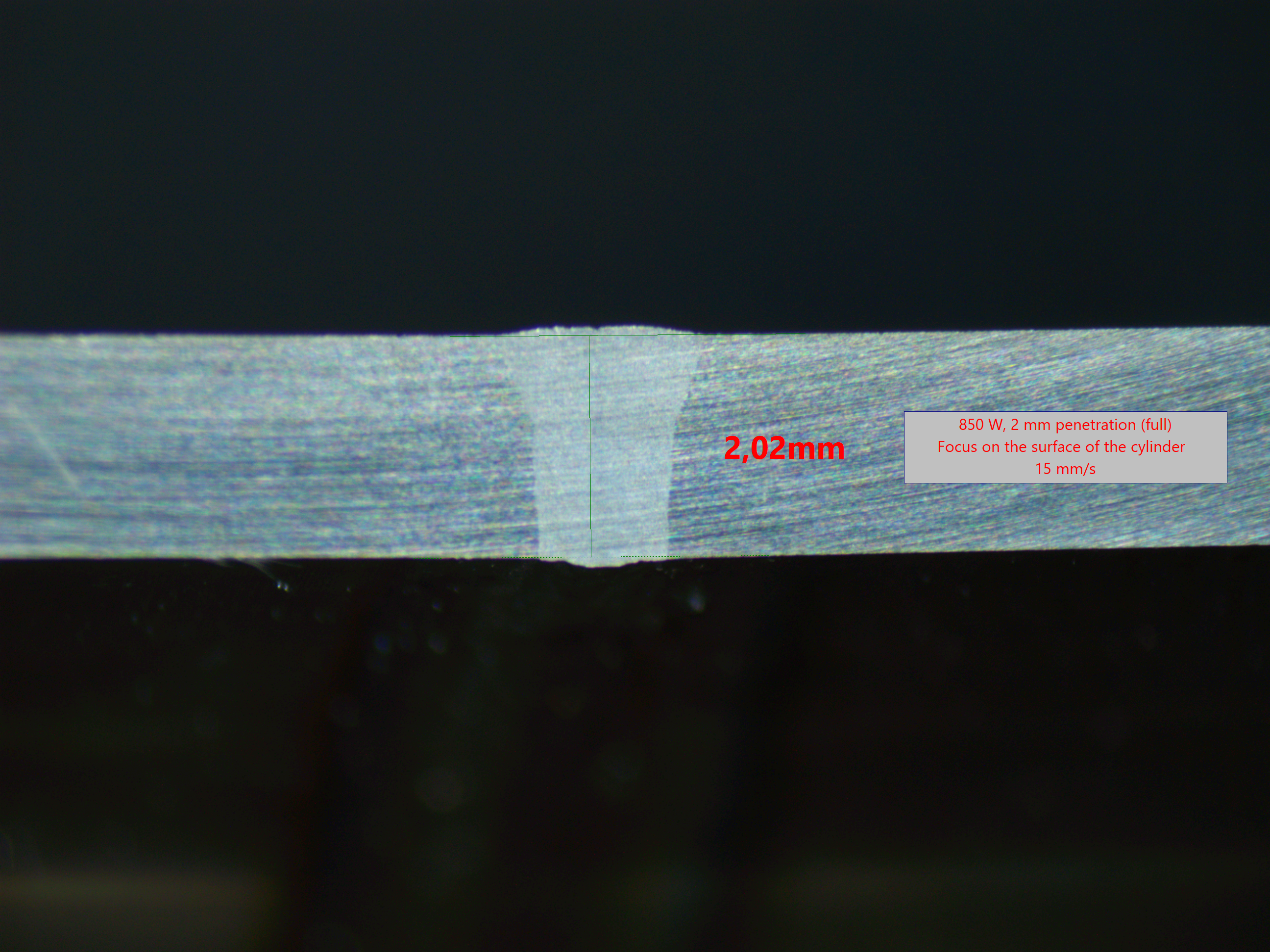 Laser welding of stainless steel